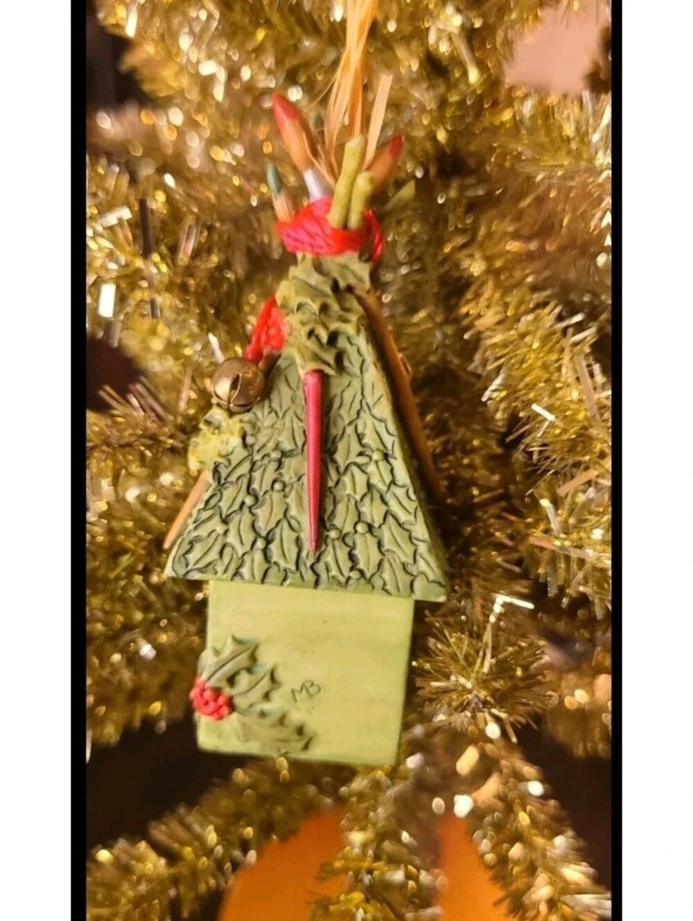 2003 Hallmark Keepsake Nature’s Sketchbook 1 Birdhouse Ornament Marjolein Bastin